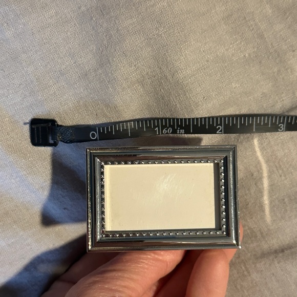 Photo frame napkins rings silver 24 set - Picture 7 of 9